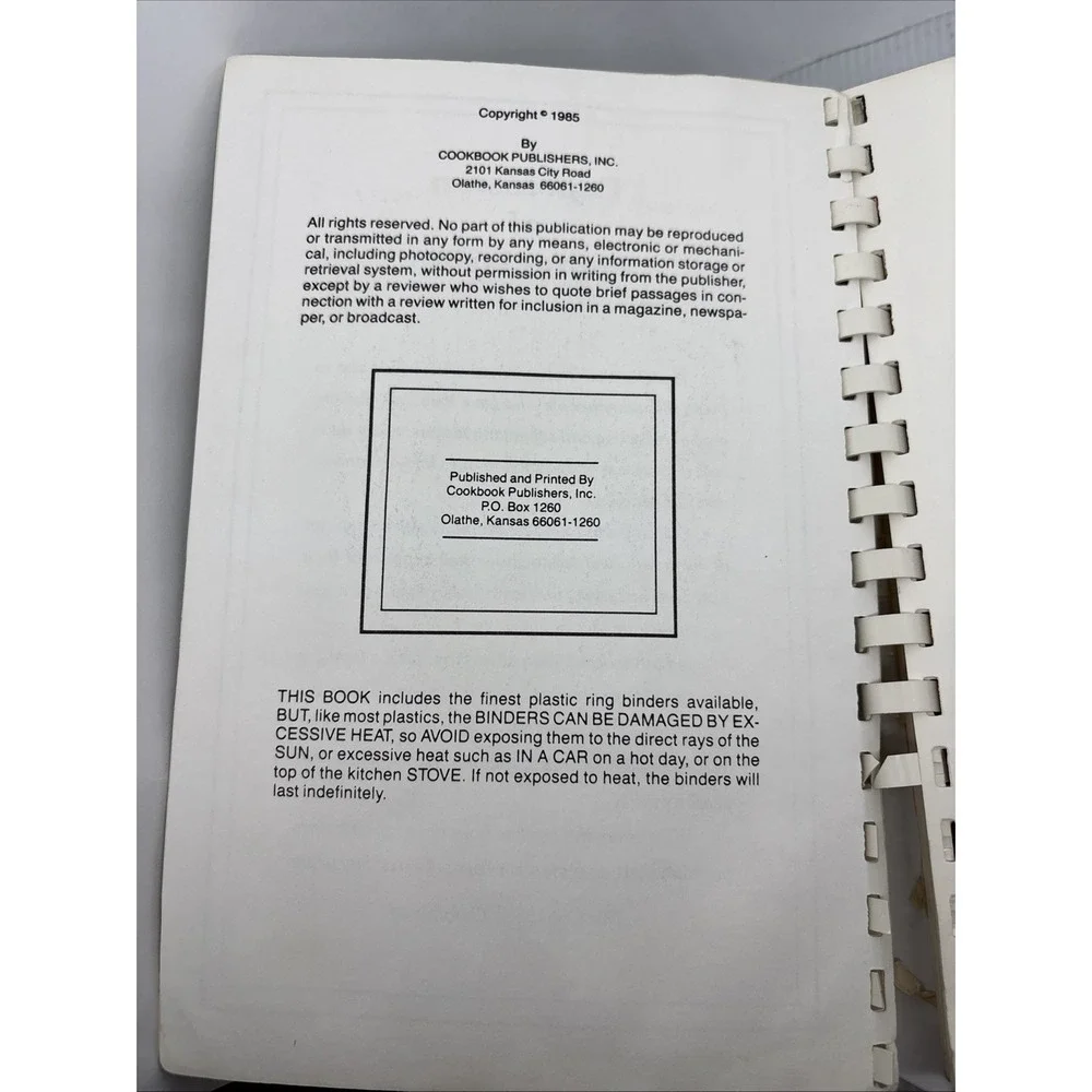 Cookbook Glendale Police Wives Club Glendale California 1985 50th‎ Anniversary